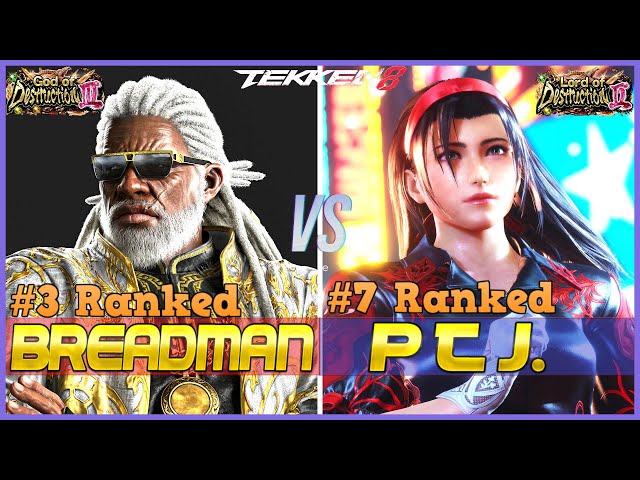 T8 ▱ BREADMAN (#3 Ranked Leroy Smith) Vs PTJ (#7 Ranked Jun