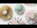 DIY Paper Pinwheels