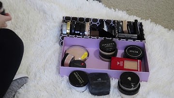 Decluttering My Makeup Collection | Face Powders