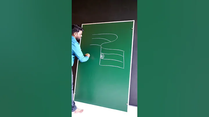 How to draw national flag | National flag drawing easy #art #shorts