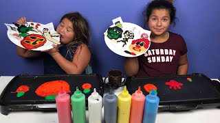 PANCAKE ART CHALLENGE HALLOWEEN EDITION