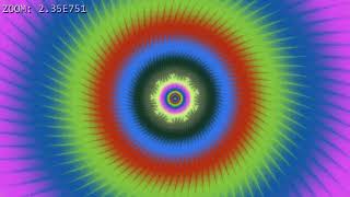 Multibrot 3 super deep zoom (e6000)