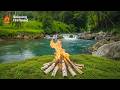 🌿 Spring Forest Riverside | Gentle River &amp; Nature Sounds (100% Authentic)