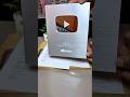 Finally... YouTube Silver Play Button Unboxing |100K Complete