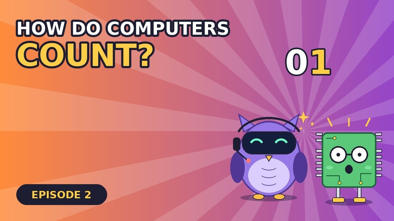 How Do Computers Count? Binary for Kids | Hoot & Chip's Tech Nest - YouTube