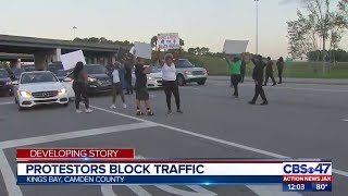 Protesters block traffic demanding justice for Tony Green's death