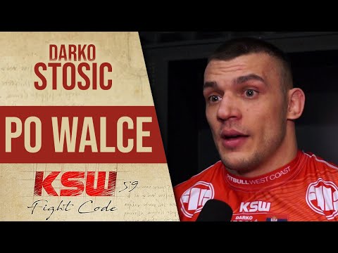 Darko Stosic chętny na walkę o pas KSW: Jeśli dadzą mi to starcie, to biorę od razu!
