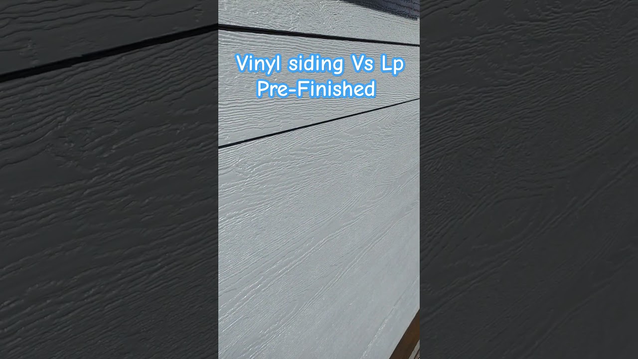 Vinyl siding vs LP SMART