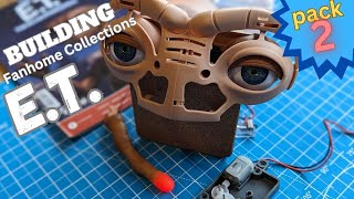 BUILDING THE ICONIC E.T. from FANHOME CREATIONS pack 2.