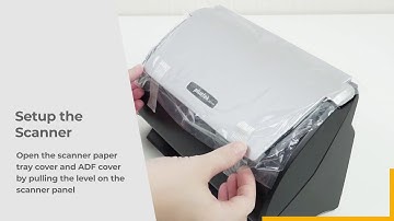 Unboxing Plustek PSD300 Document Scanner