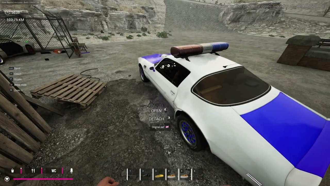 DRIVE BEYOND HORIZONS-I MAKE A GREAT POLICE CAR IN THE GAME