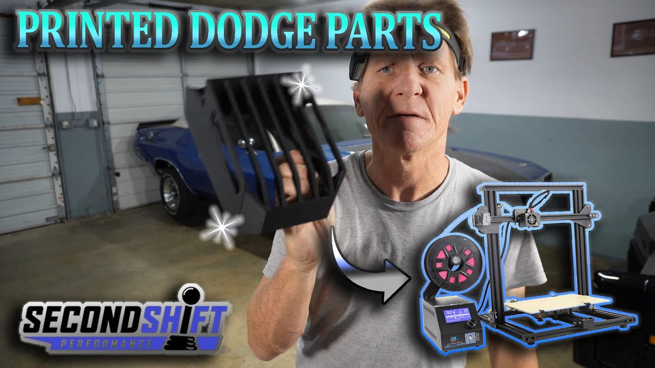 3D Printed Car Parts for a 1971 Dodge Challenger | Custom Automotive Solutions