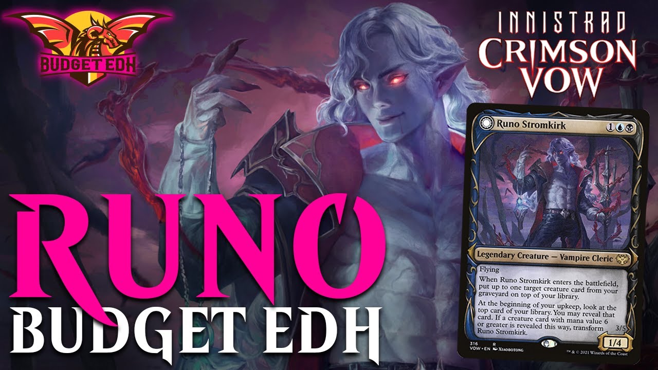 Runo Stromkirk | EDH Budget Deck Tech | Commander | Innistrad: Crimson Vow | Sea Monster Tribal Runo Stromkirk | EDH Budget Deck Tech | Commander | Innistrad: Crimson Vow | Sea Monster Tribal