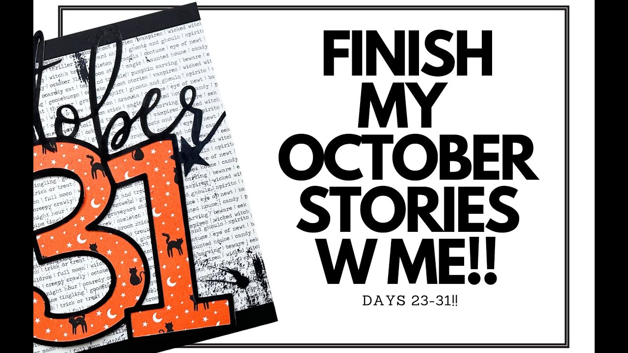 Finish my OCTOBER STORIES ALBUM with ME - COMPLETE the Album!