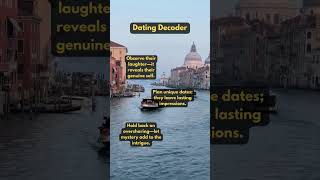 Dating Decoder: Unveiling Secrets Through Laughter, Unique Dates, and Intriguing Mystery! 💑🔍 #viral