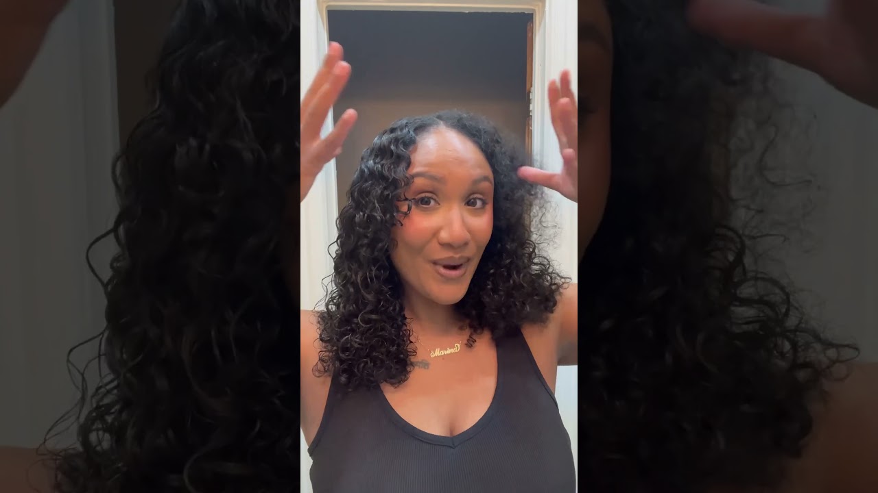 Styled vs Unstyled Curly Product Comparison🤔