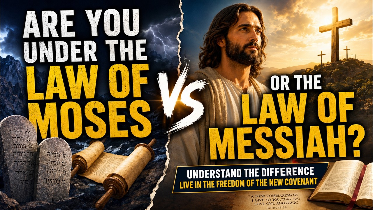 Are You Under The Law Of Moses Or The Law Of Messiah - YouTube