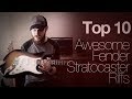 Top 10 Awesome Fender Stratocaster Riffs