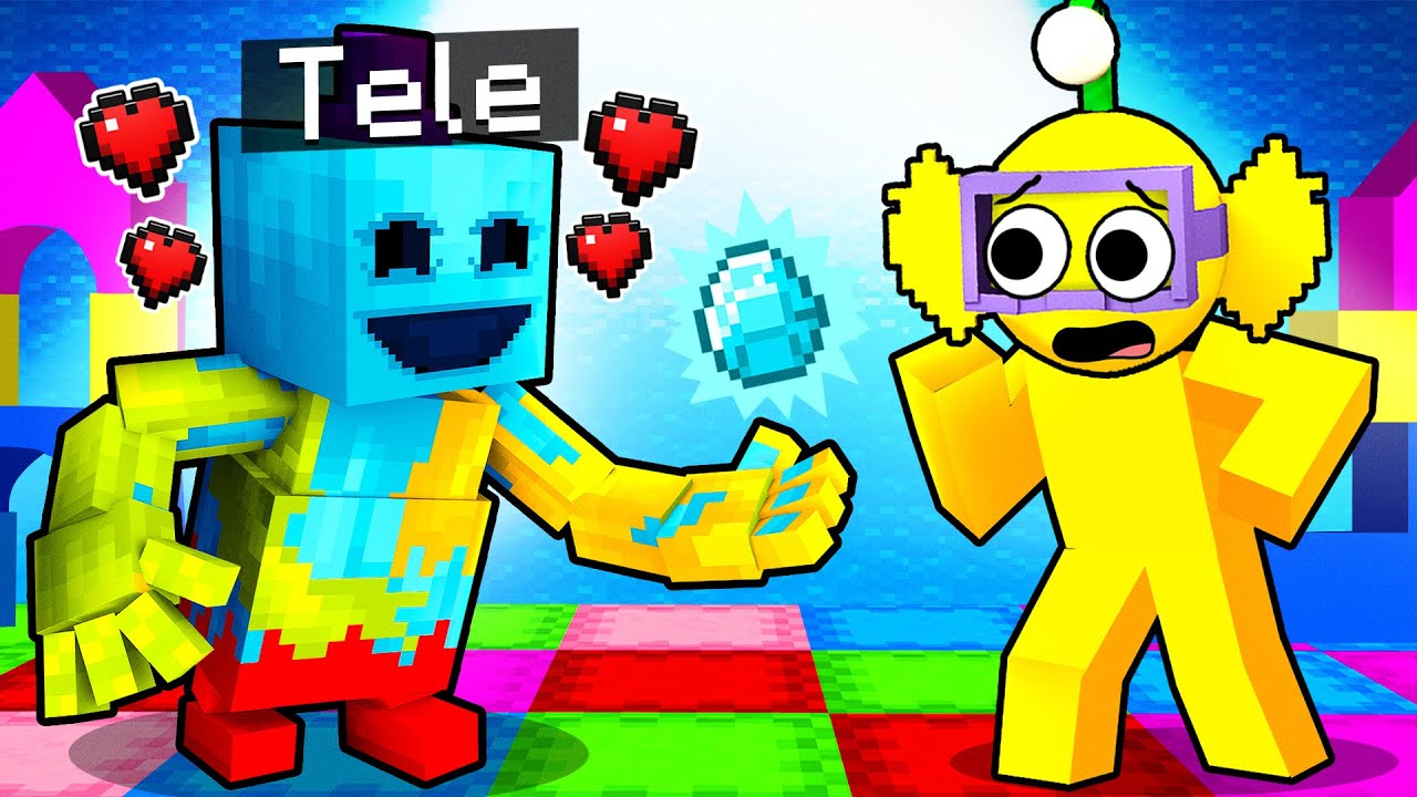 Playing Minecraft As A HELPFUL DOEY!