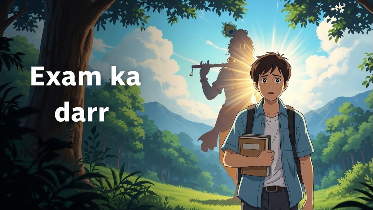 Exam Se Dar Lag Raha Hai? Krishna Ka Ye Sandesh Sun Lo 🙏