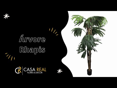 Árvore Rhapis Artificial - Verde (10210)