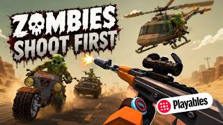 Zombie Rage: Merge 3D – Merge Weapons & Defeat Zombie Hordes | YouTube Playables screenshot 3