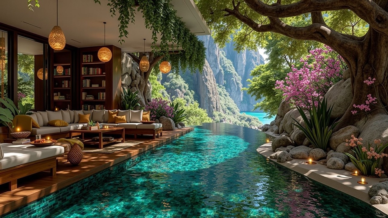 Утренний садовый джаз ~ Мягкий расслабляющий джаз для кафе и уютная музыка