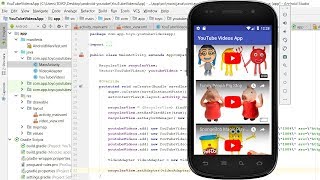 Tutorial How to Play YouTube VIDEOS in Android Studio Tutorial How to Play YouTube VIDEOS in Android Studio
