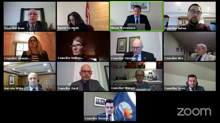 City Council meeting (April 12, 2021)