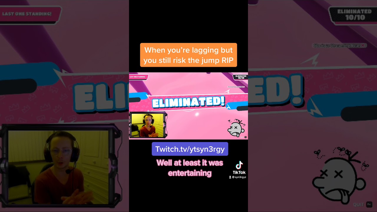 A Very Laggy Risk Goes Wrong "Jump Showdown" ► Fall Guys 