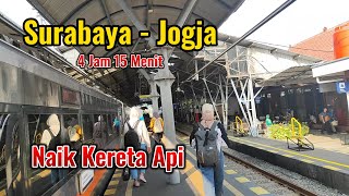 Traveling from Surabaya to Jogja by Sancaka Train