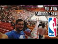 Fui a un partido de la nba  miami usa 