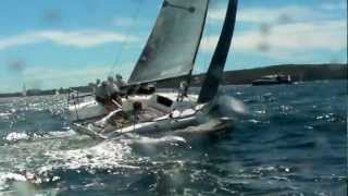 2013 Melges 32 MHYC Sydney Harbour Regatta Day 2 Race 1.