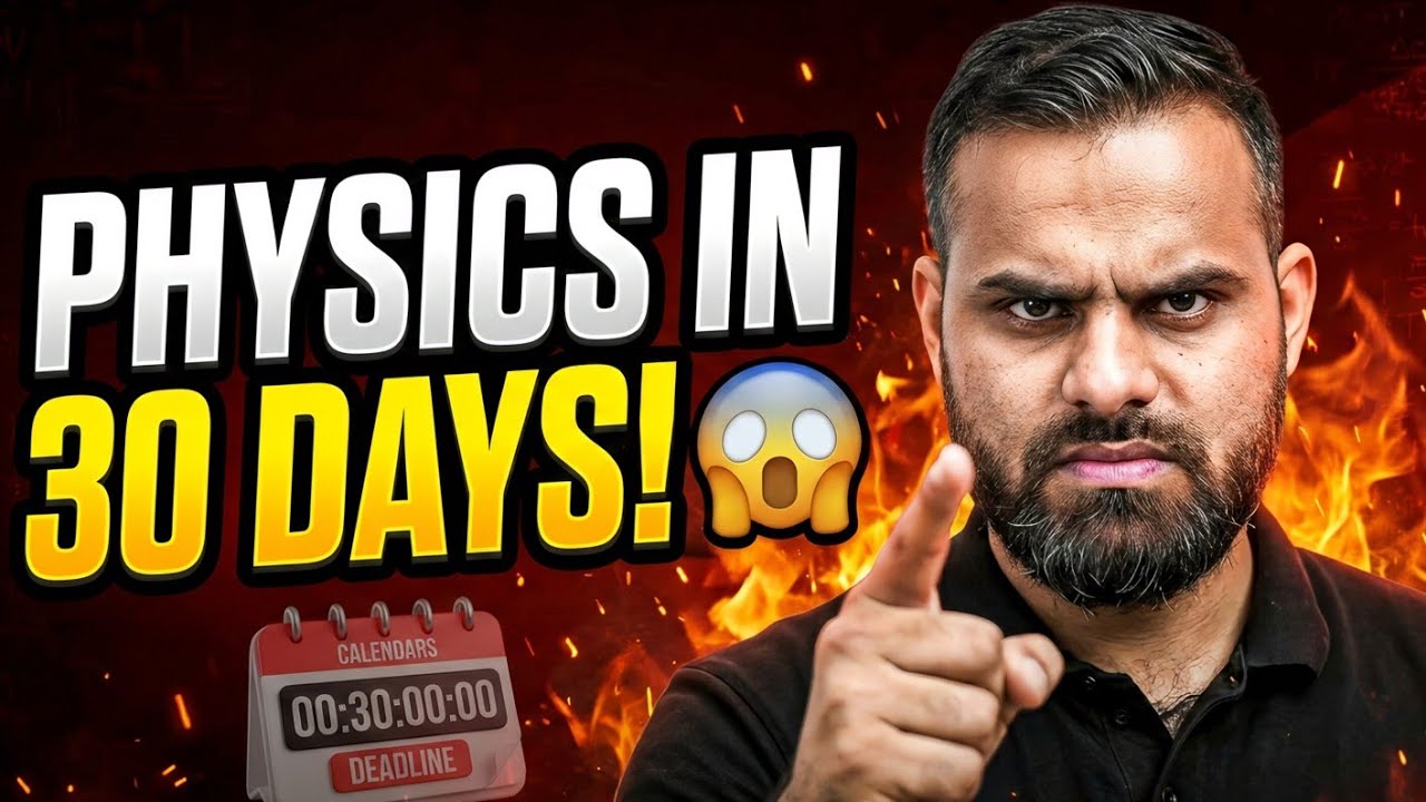 How to Revise Full Physics in 30 Days? 😱 NEET 2026 Best Strategy by MR ...