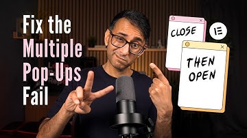 DEZE OPLOSSING - Voorkom meerdere pop-ups - Elementor-handleiding