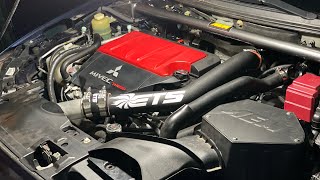 Evo x gets ets lower intercooler pipe install Net Worth