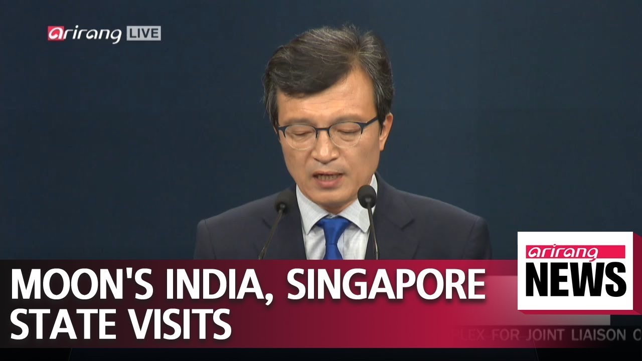 S Korean President Moon to make state visits to India Singapore next week