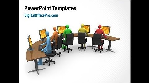 Internet Surfing PowerPoint Template Backgrounds - DigitalOfficePro #01066