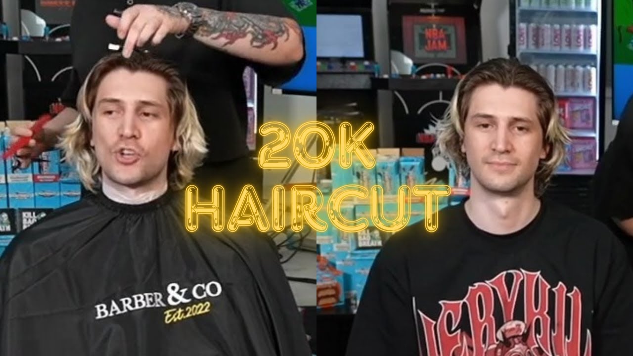 xQc Just Paid 20k for a Haircut on Stream