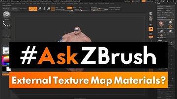 #AskZBrush: “How can I apply an external Texture Map to a Subtool and keep the existing Materials?”