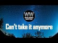 Walking Winter - Can't Take It Anymore (Official Music Video)