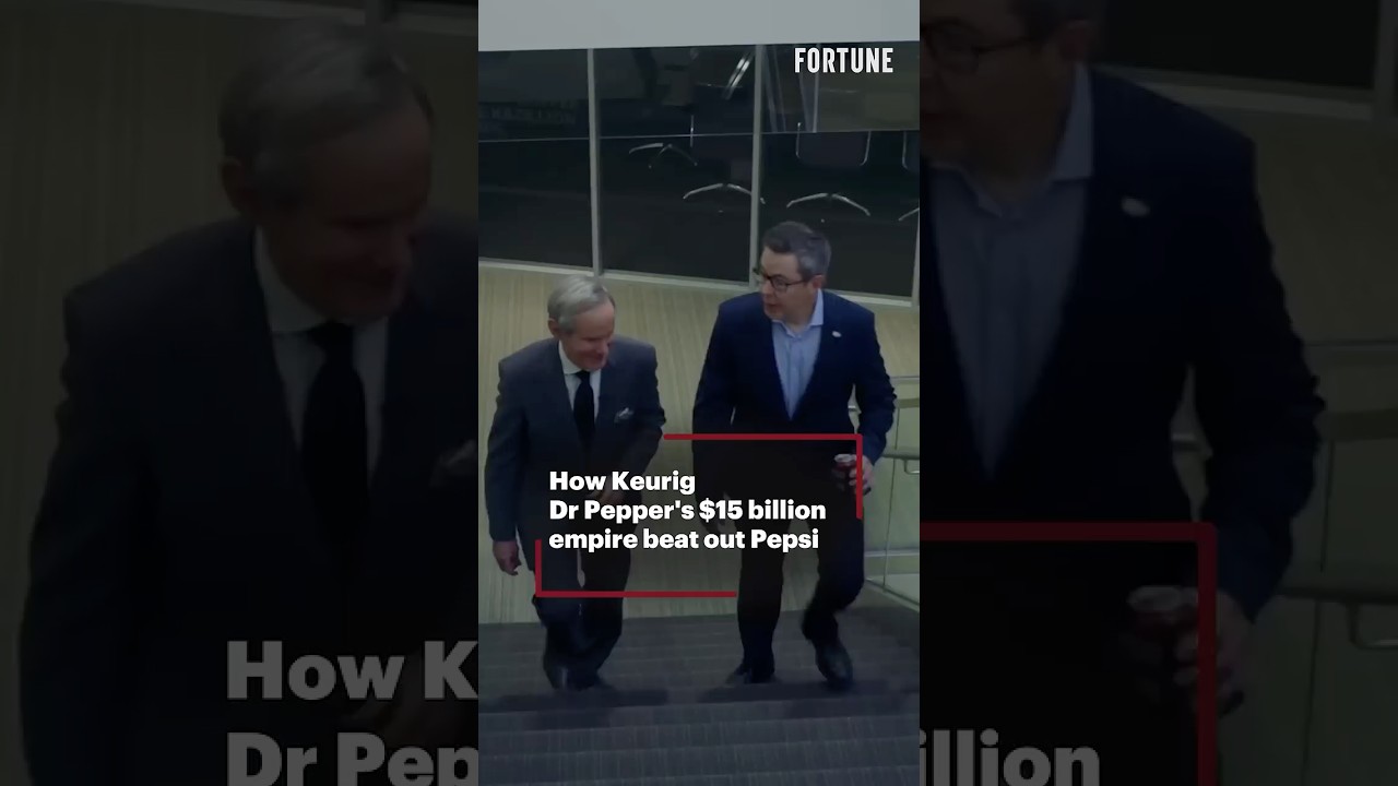 How Keurig Dr Pepper's $15 billion empire beat out Pepsi 