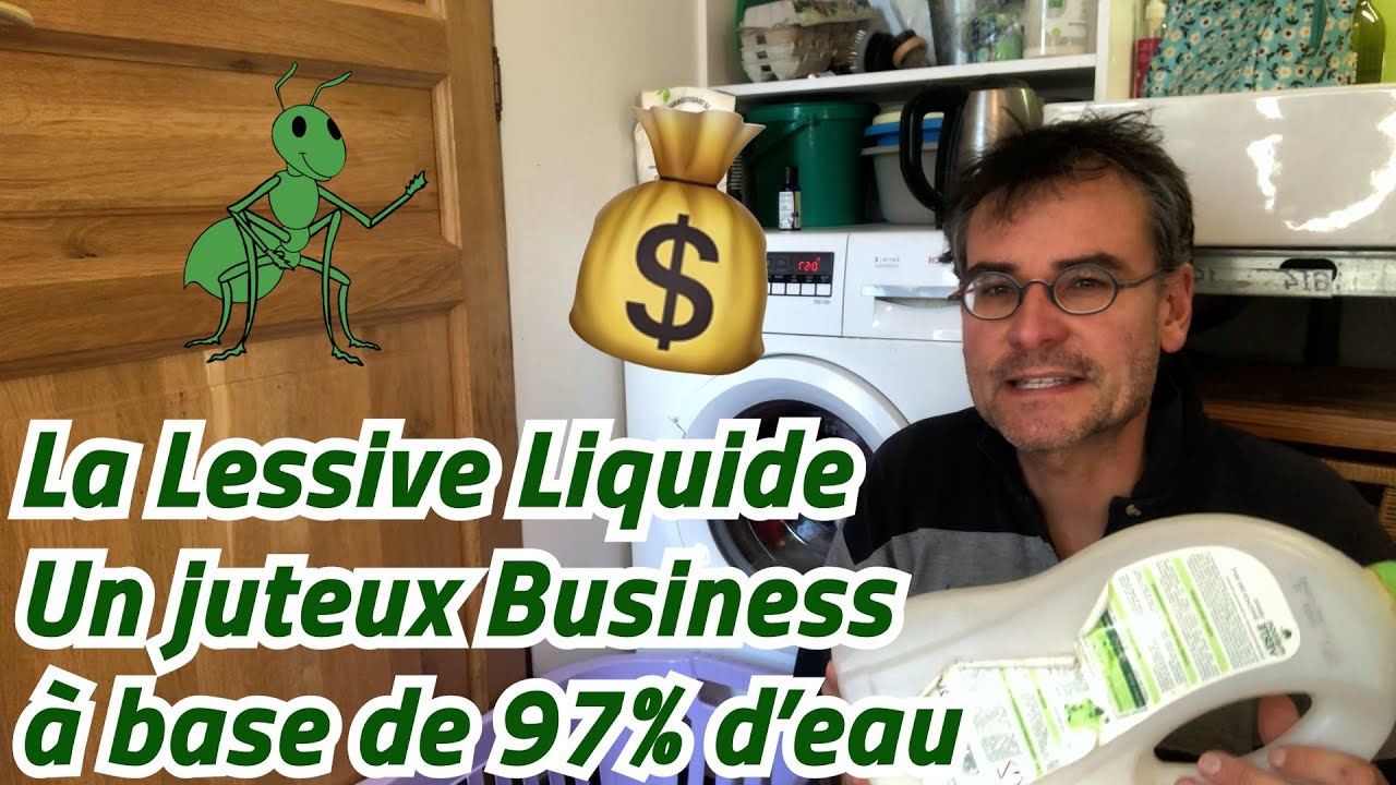 La lessive liquide, un 