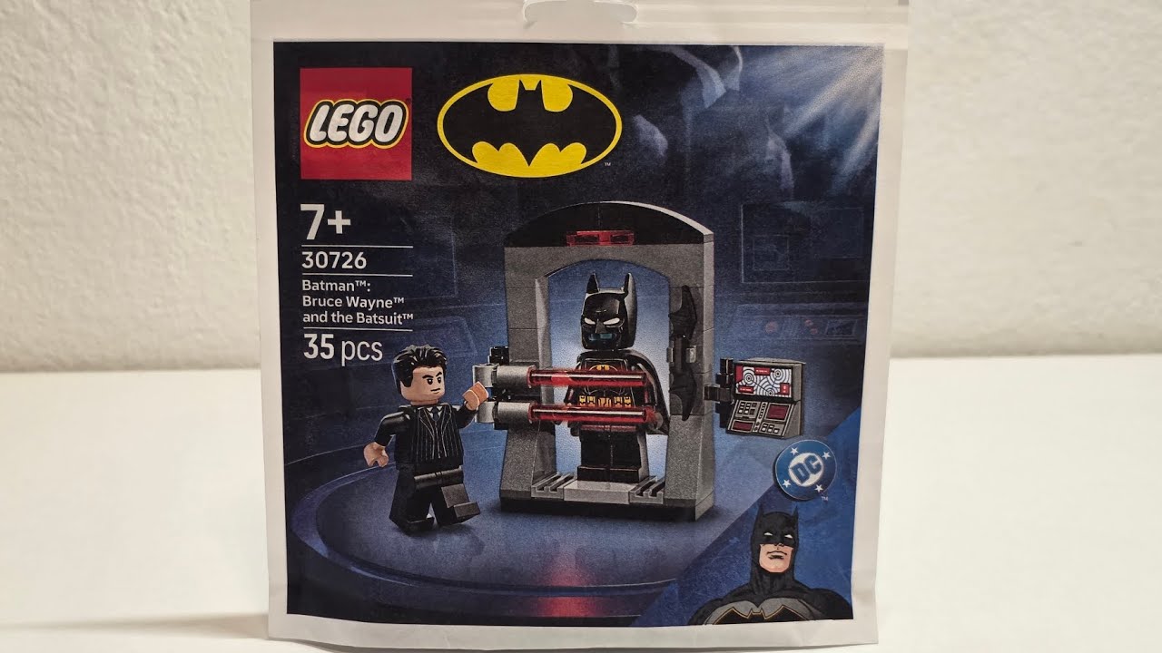 専用☆ Building Review LEGO 30726 Batman:Bruce Wayne and the Batsuit
