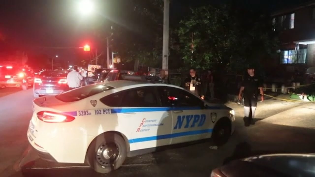 2 dead, 1 injured in domestic shooting in Queens - YouTube