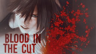 blood in the cut. [death undone]