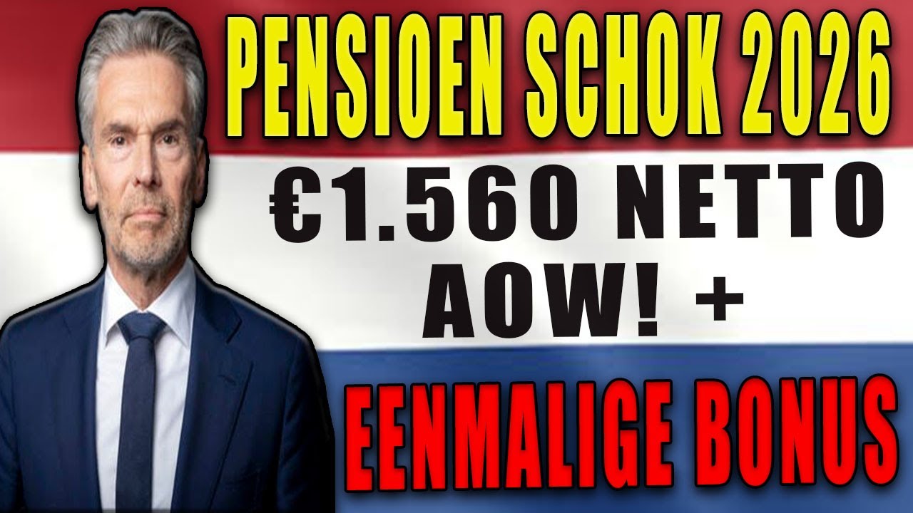 €1.560 NETTO AOW?! | Grote pensioenwijziging 2026 | Zo profiteert u maximaal