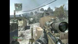 MW3 360 QUICKSCOPE COLLATERAL ALL PRO!!! game winning kill as well
