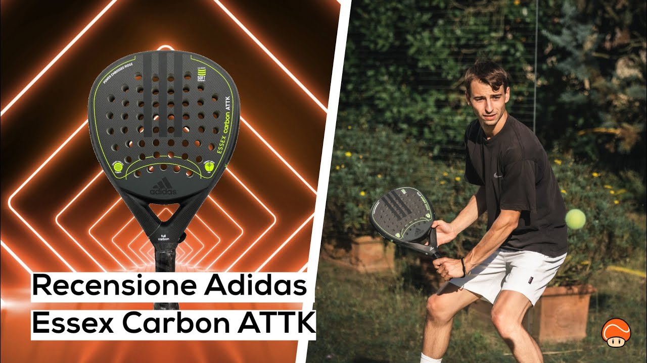 comprar Infidelidad Visión ADIDAS ESSEX Carbon ATTK! Review Racchetta collezione Adidas Padel  collezione 2020 - YouTube