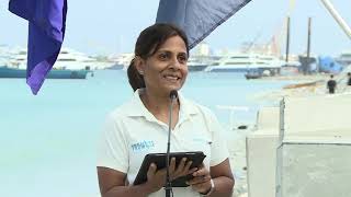 First Lady’s remarks at the beach clean up event in Hulhumalé